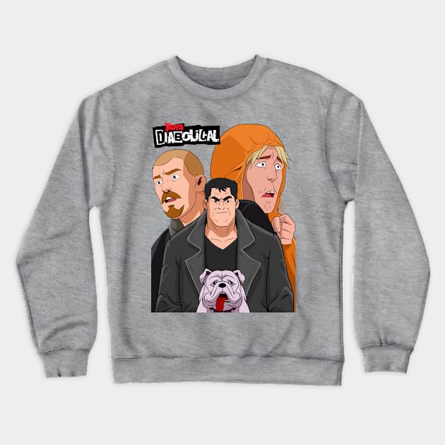 the boys present diabolical Crewneck Sweatshirt by super villain